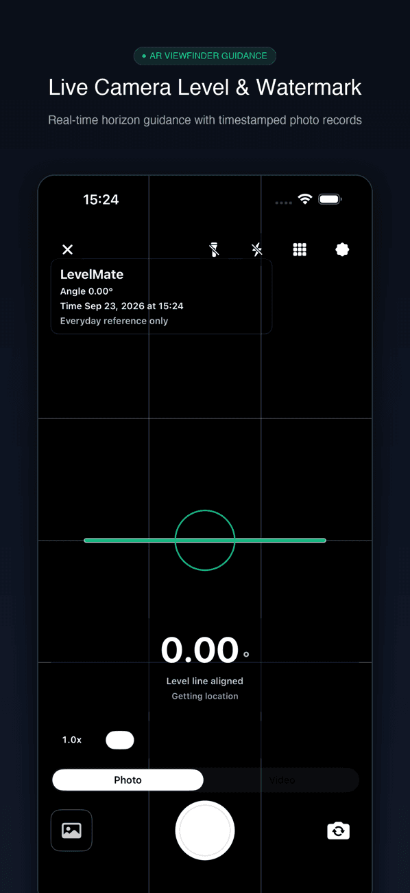AR Watermark Camera Stamp
